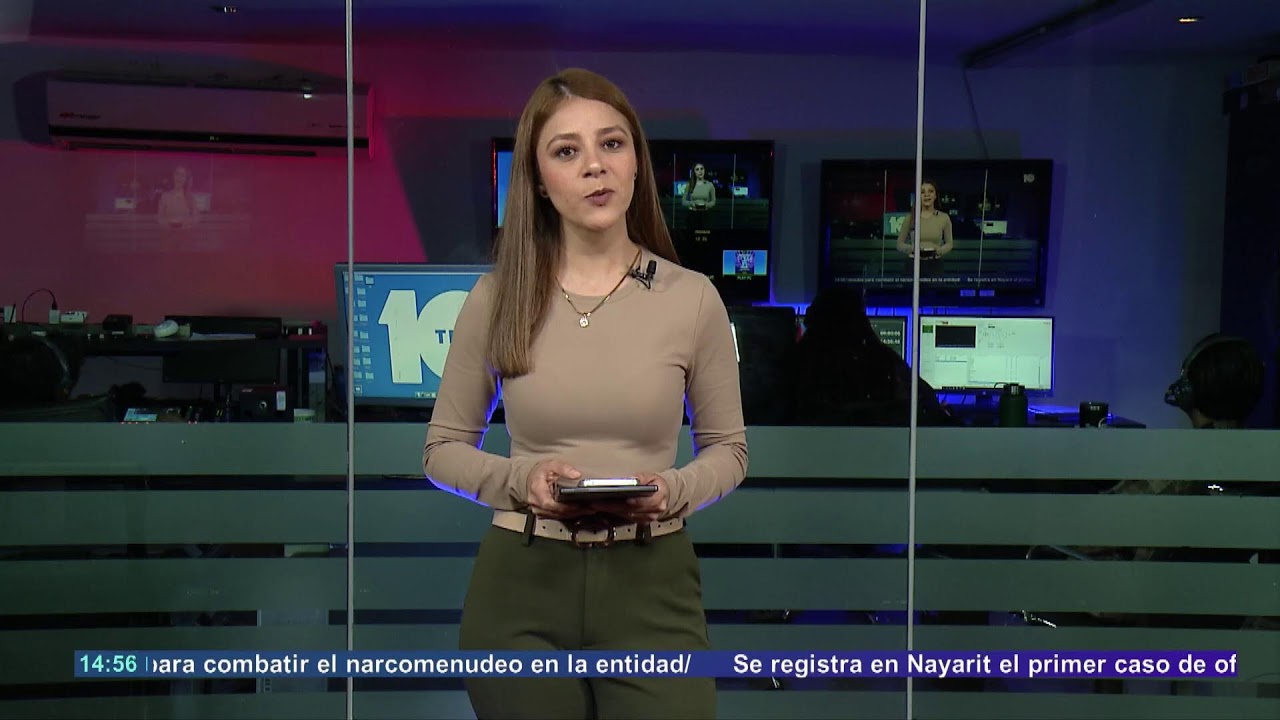 Tele 10 Noticias Vespertino con Kenia García