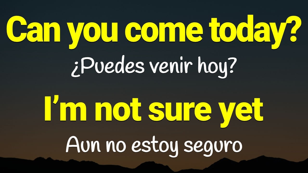 DOMINA LAS FRASES MAS UTILIZADAS EN INGLES EN SOLO MINUTOS ✅ CURSO DE INGLES DESDE CERO