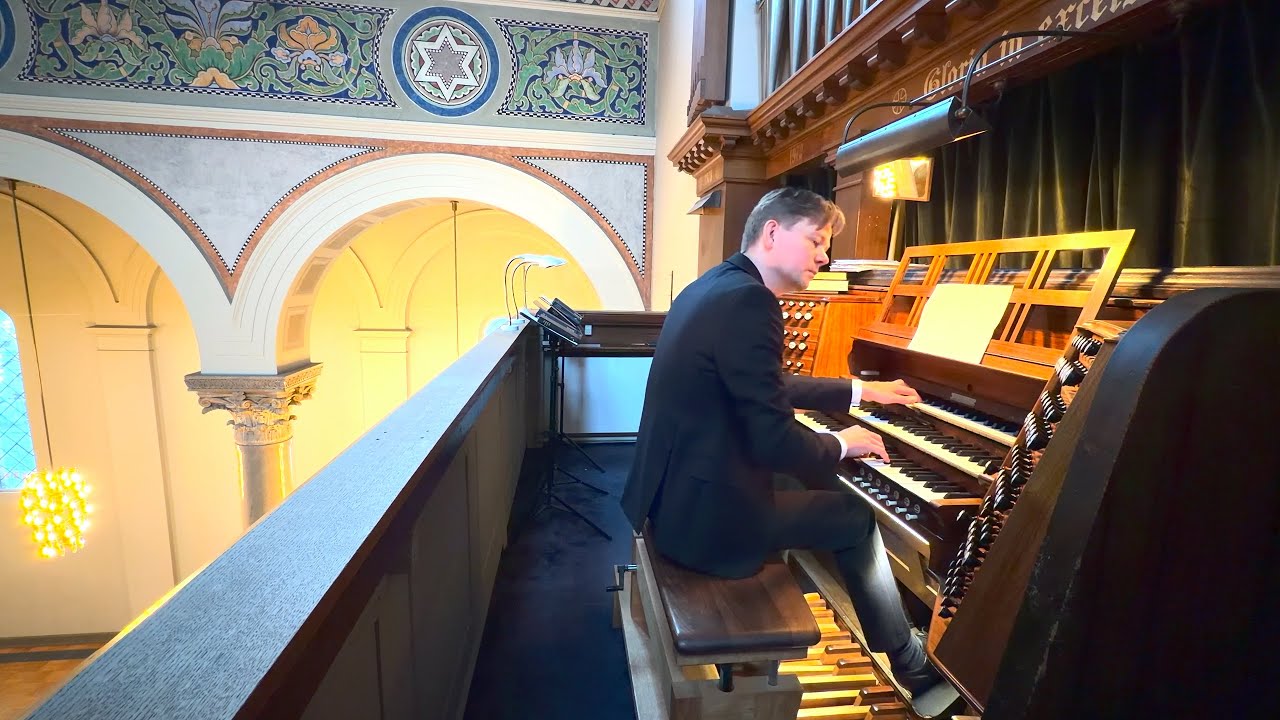 Meditation for organ on a Danish autumn hymn by Frederik Magle, organist Saint Paul's, Copenhagen