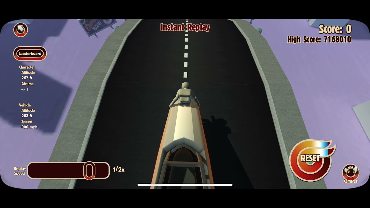 Turbo Dismount: Big Air Compo - 14,818,410 High Score (#224 in the world)