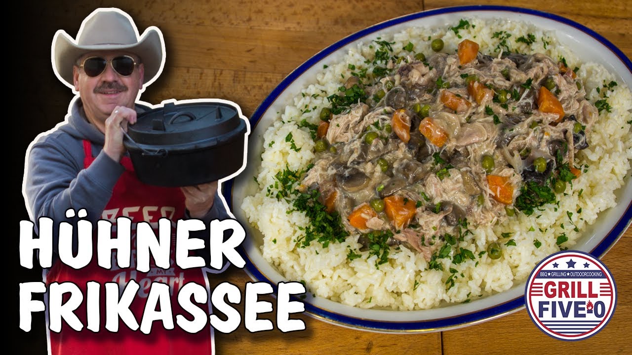 Hühnerfrikassee einfach und lecker | Omas Frikassee vom Huhn in extra lecker | Grill Five-0 🤠