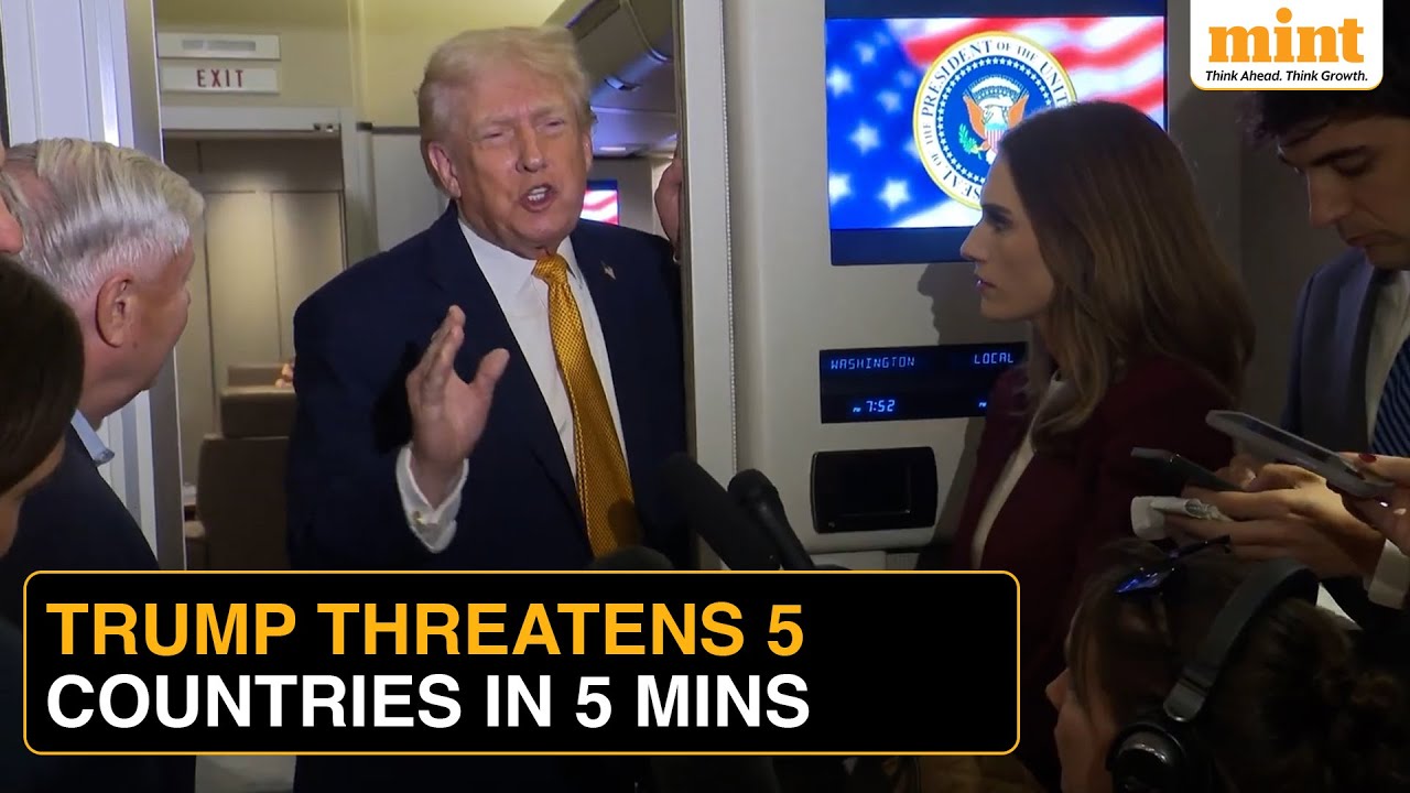 Трамп угрожает Индии, Ирану, Кубе, Колумбии, Мексике и Гренландии — всё за 5 минут | Венесуэльски...