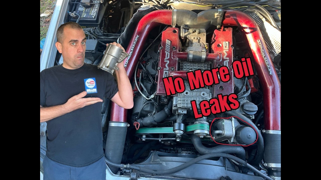 Replacing Oil Filter Housing Gaskets On E55 and Slk32 (m112k and m113k)