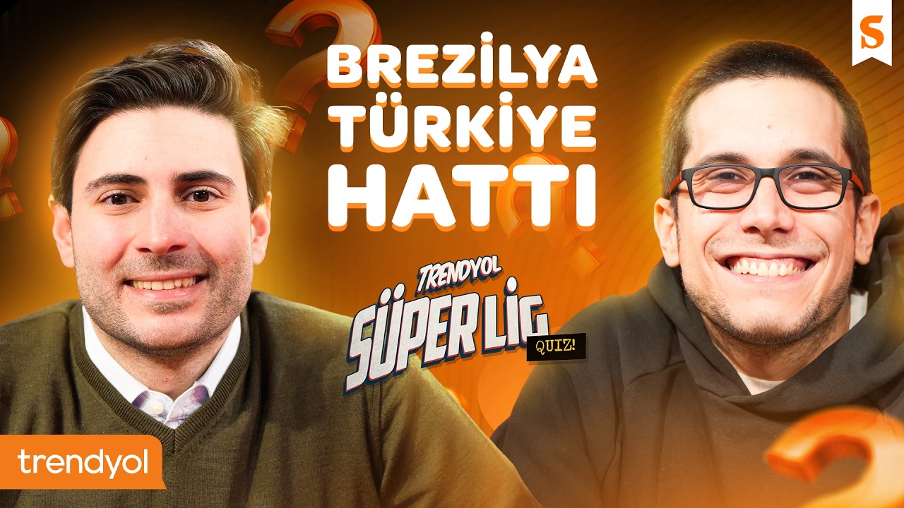 Can Önduygu ile Trendyol Süper Lig Quiz #08 | Emre Gürkaynak