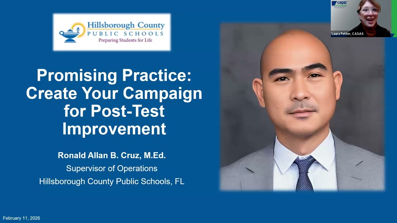 CASAS News and Updates Webinar February 11, 2026