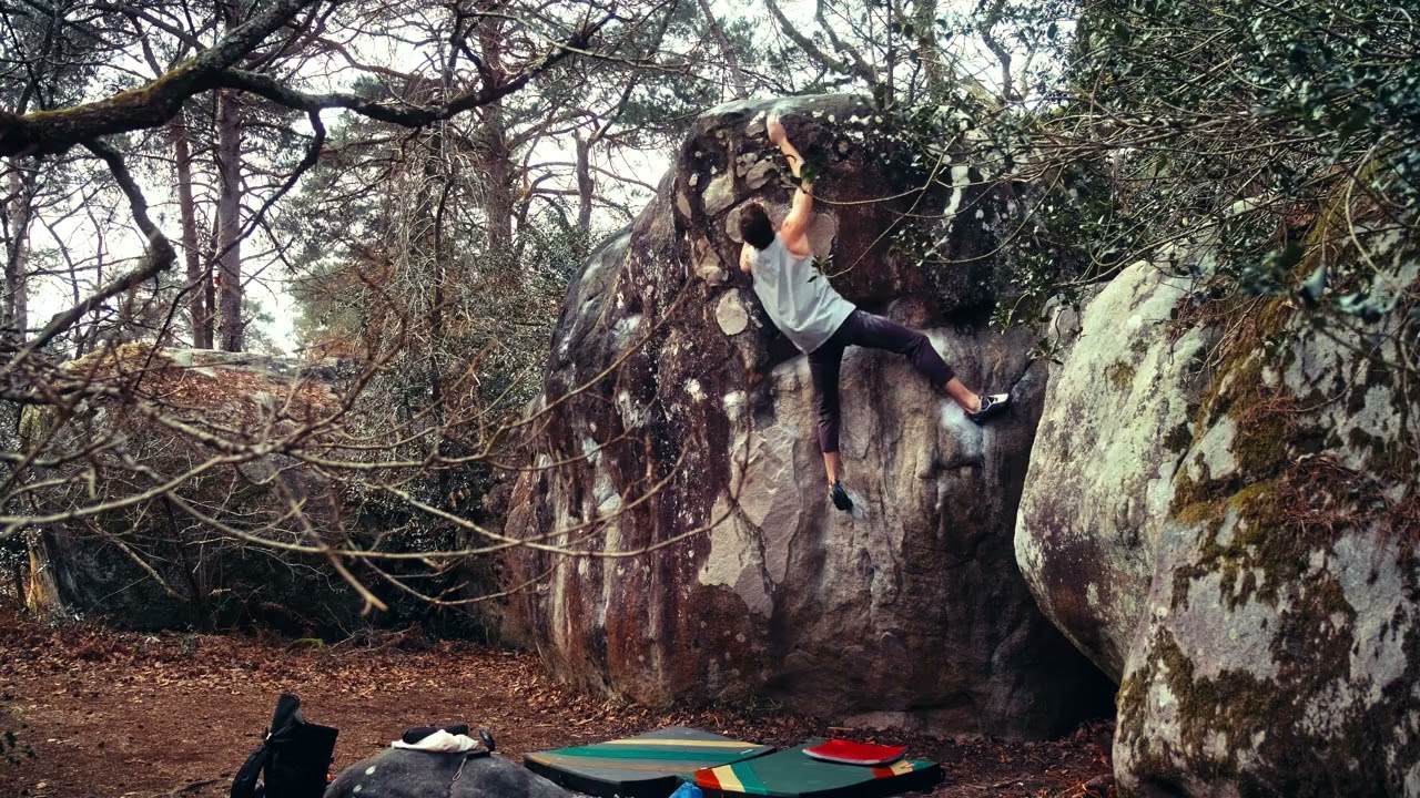 Rehab day at Cuvier Est : Festin de Pierre 7A & Le Bivouac 7A