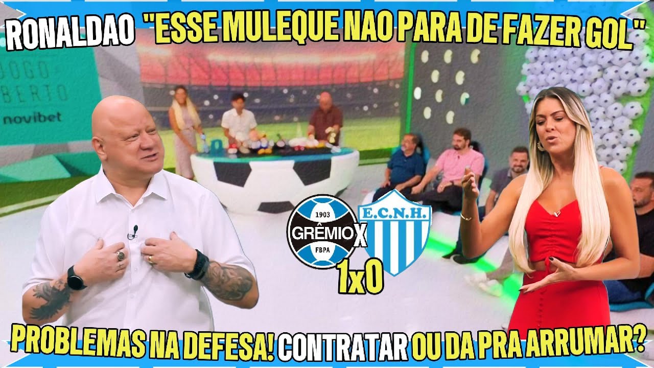 🔥 CARLOS VINÍCIUS EMPOLGA A TORCIDA, MAS DEFESA DO GRÊMIO ASSUSTA