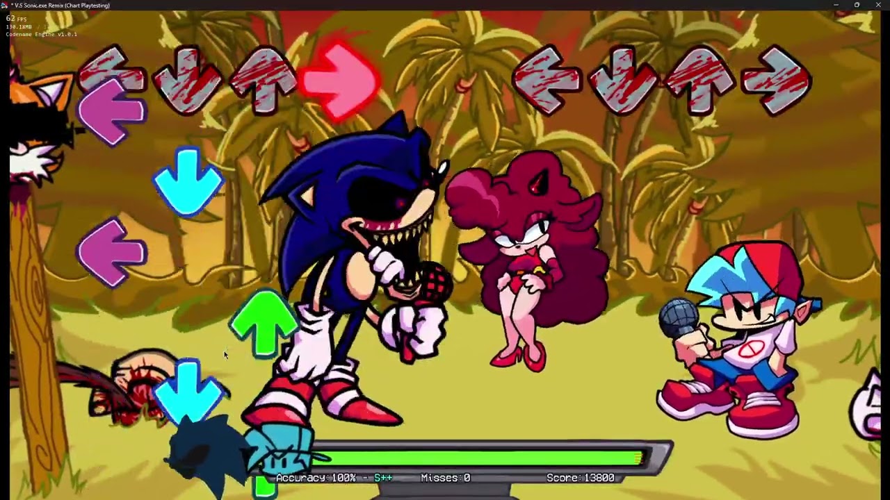 Too Slow || V.S Sonic.exe Remix