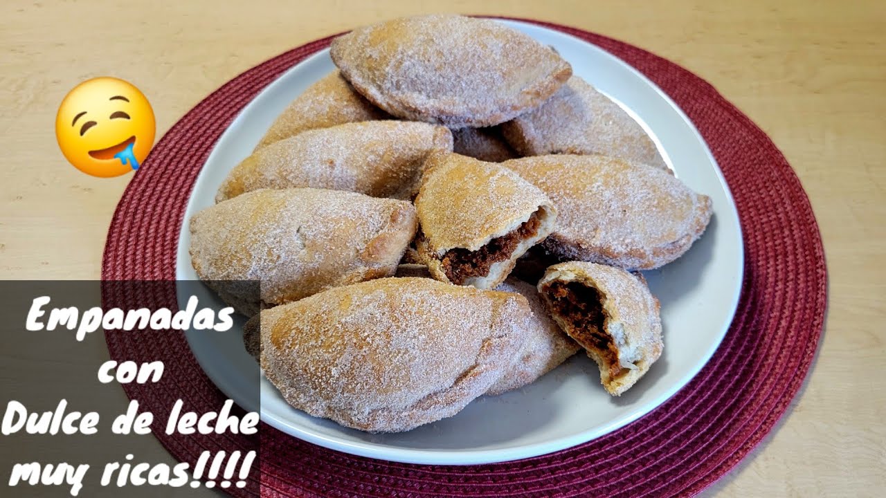 EMPANADAS CON DULCE DE LECHE/ Receta de Empanadas dulces