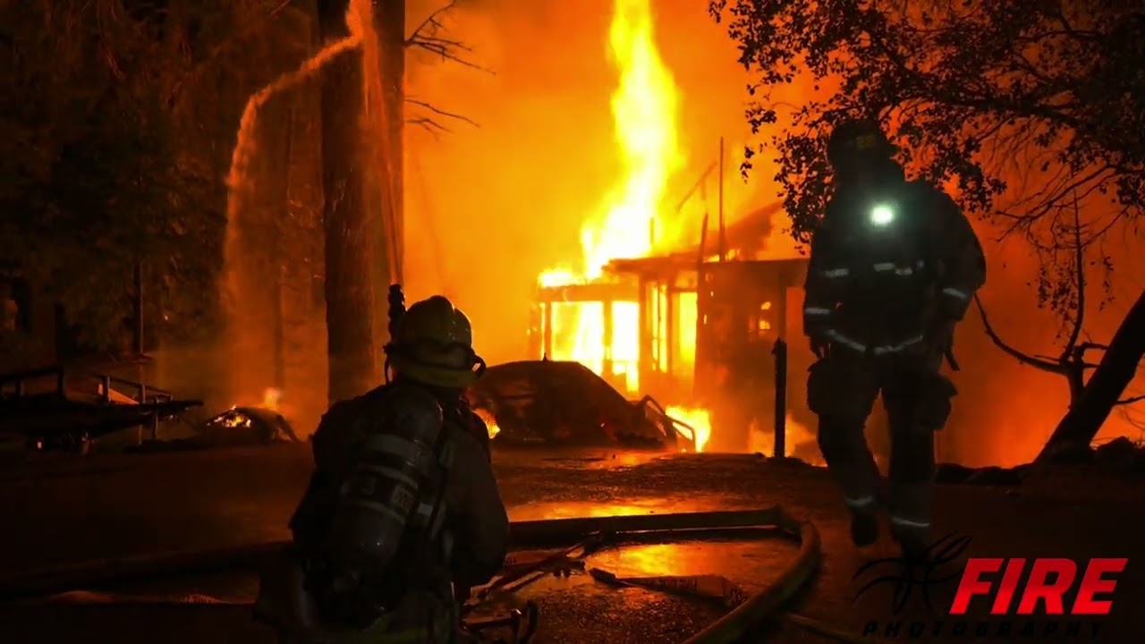 11.6.24 Crestline - Two Homes Destroyed In Massive Inferno