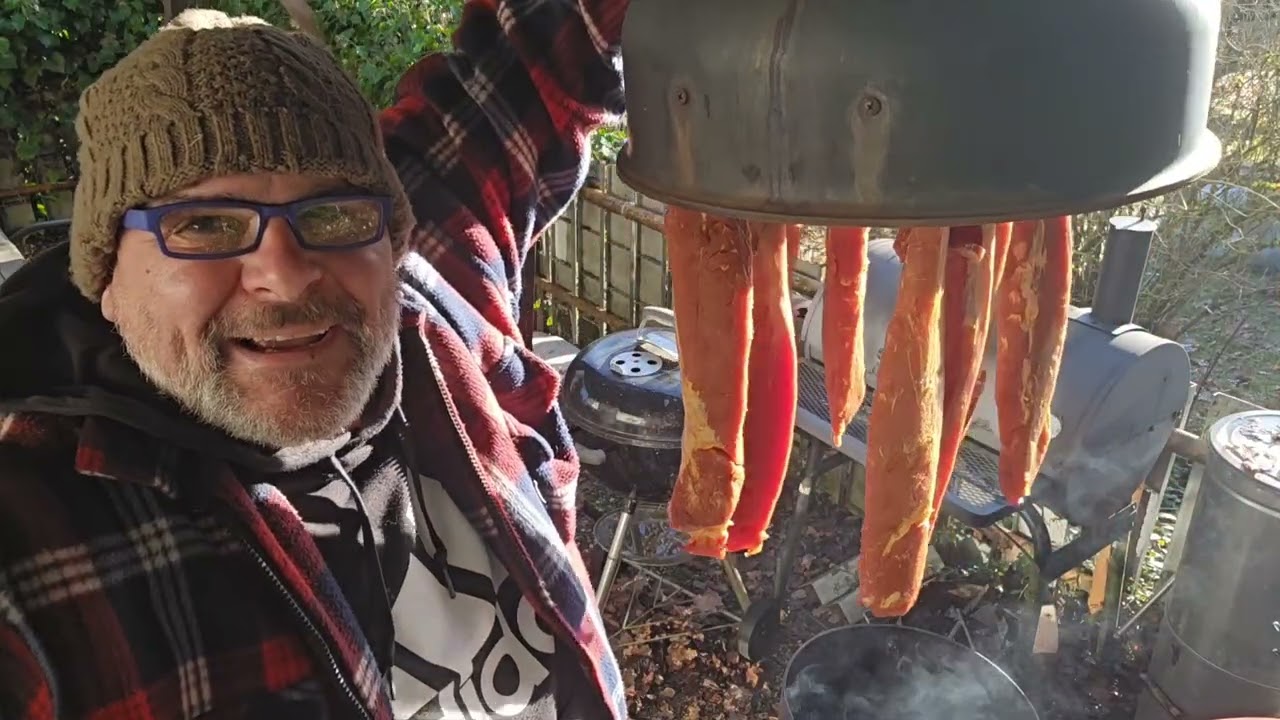 8 Schweinefilet - Schinken Kalträuchern 