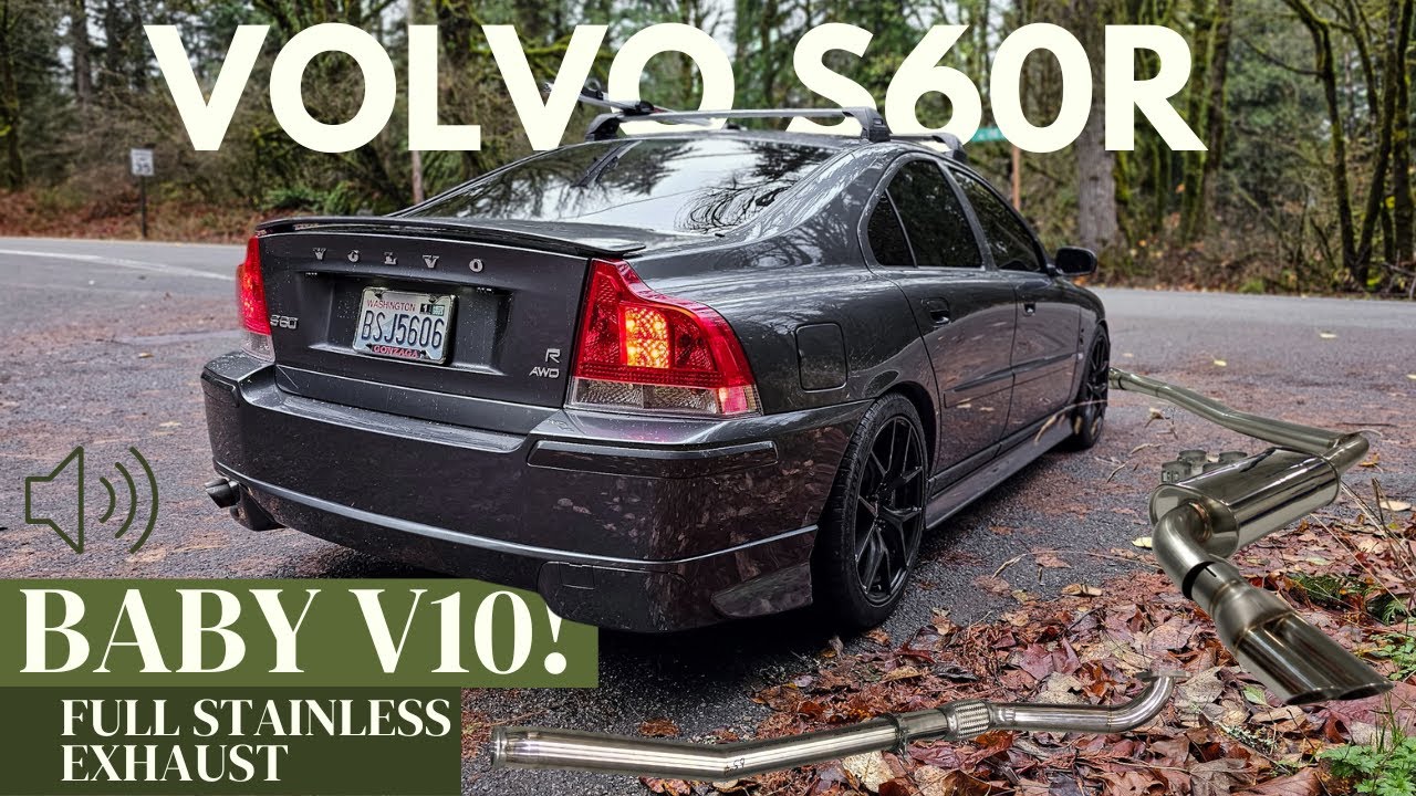 CRAZY Full Stainless Exhaust - VOLVO S60R