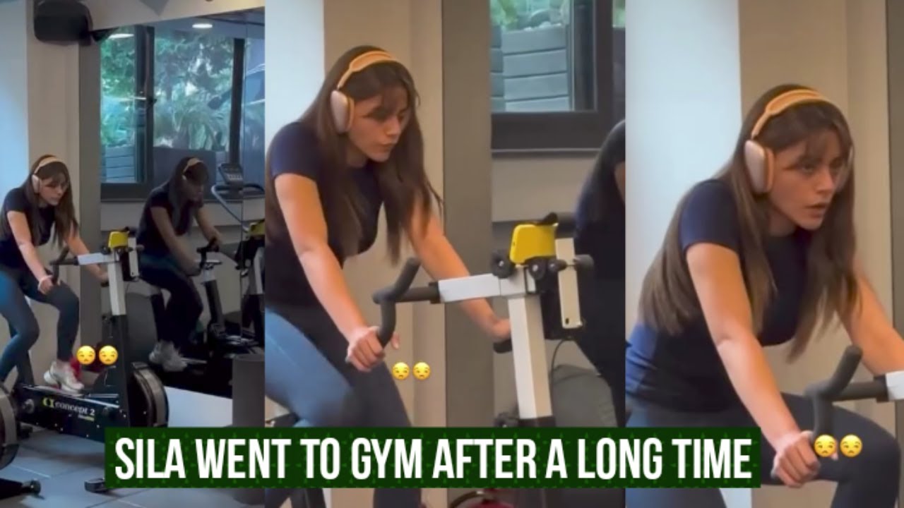Sila Turkoglu Went to Gym after a long time