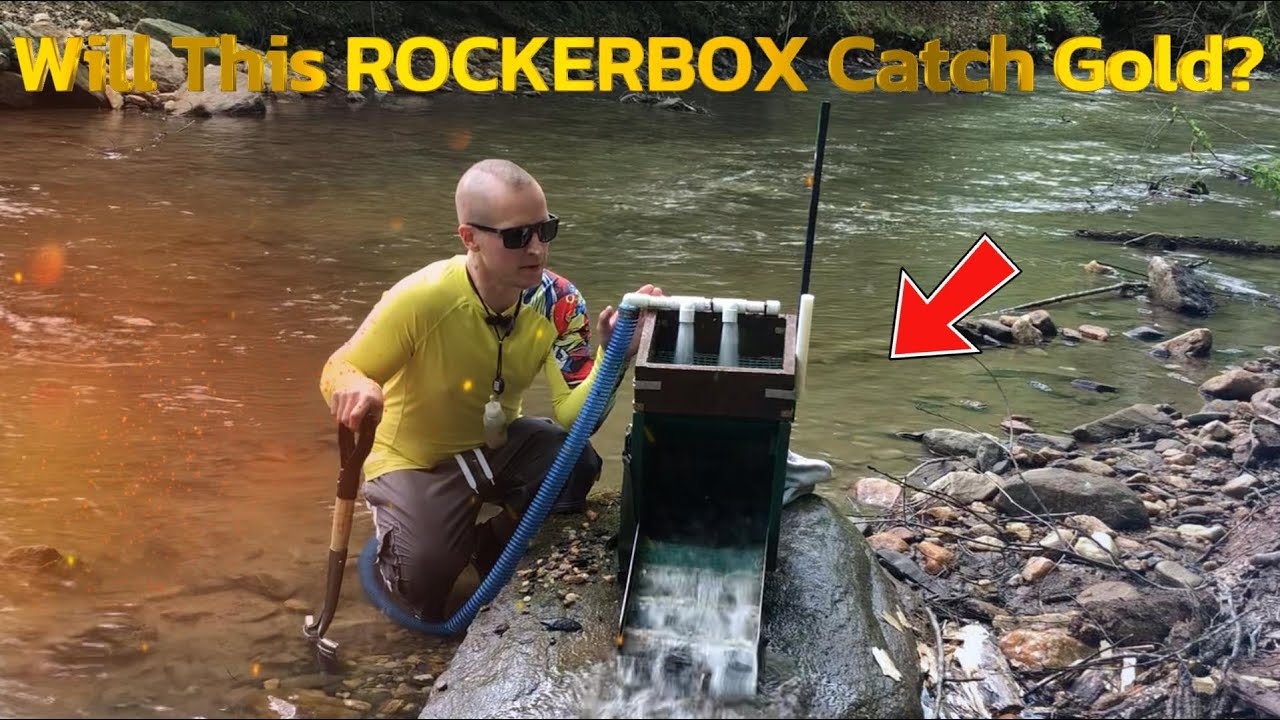 🔥 I Found Gold at Thermal City NC Using My DIY RockerBox! Full Cleanup + 3-Week Gold Reveal!