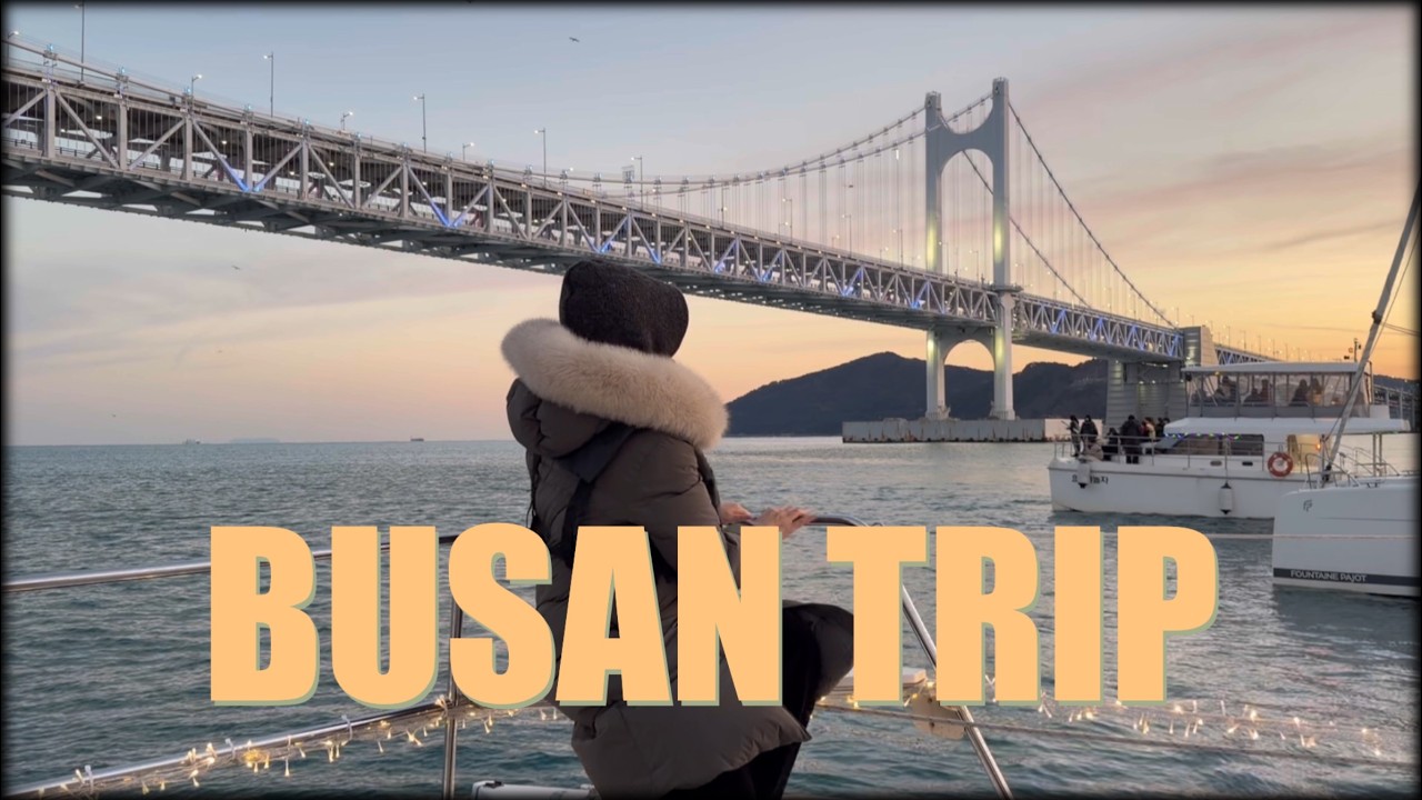 Winter reset trip | Busan vlog 겨울부산여행| 파크하얏트부산호텔,부산맛집,젠요가,요트체험,모모스커피