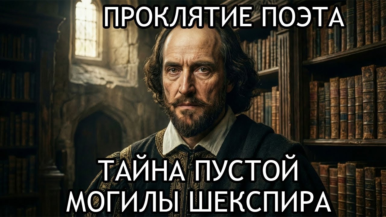 УИЛЬЯМ ШЕКСПИР: Зачем поэт проклял любого, кто посмеет тронуть его прах?