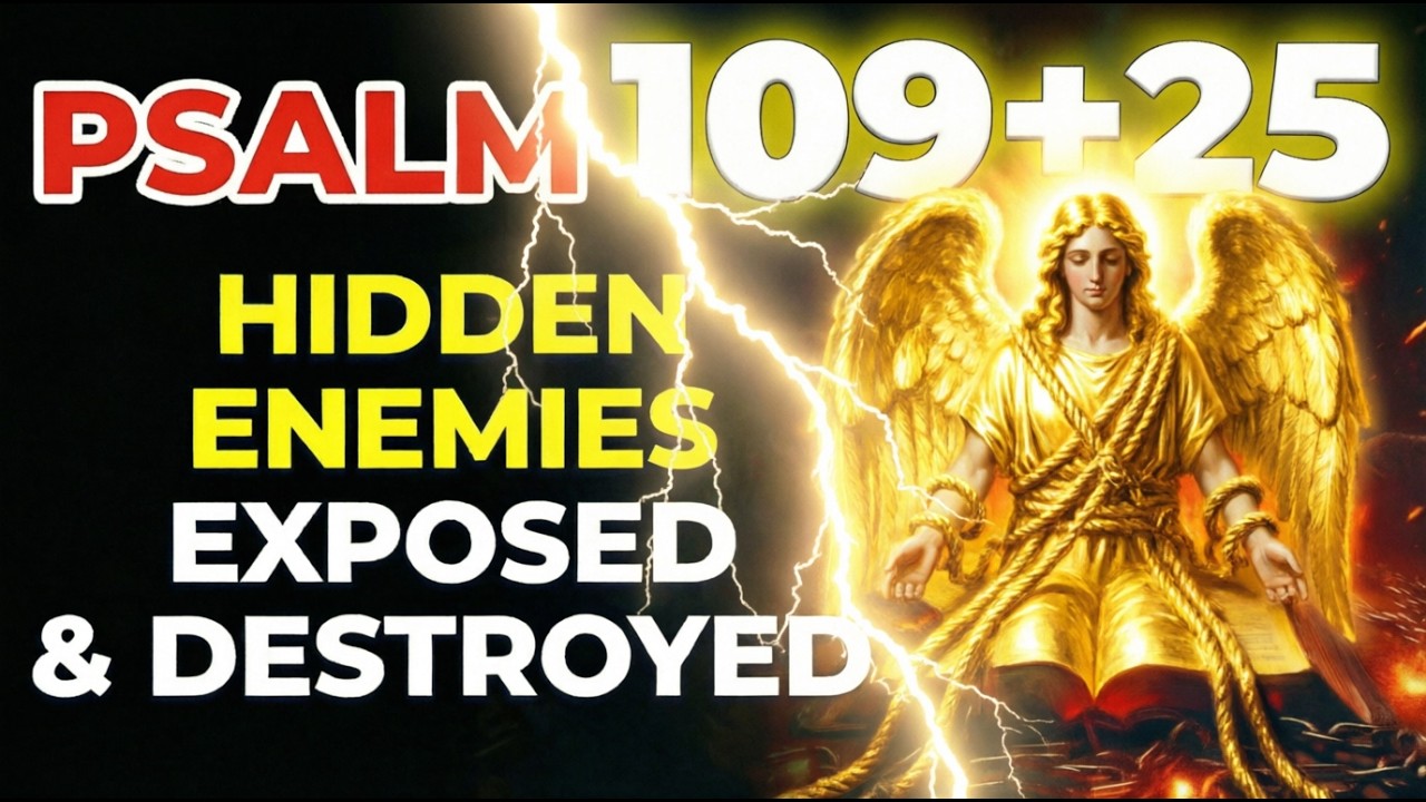 🔥 God Just Revealed Psalm 25+109 Prophecy That Breaks Envy, Betrayal & Cursed Words