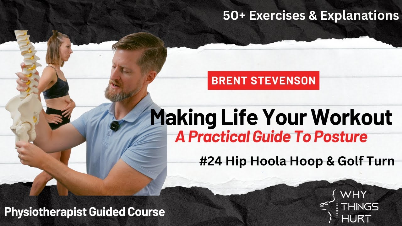 Hip Hoola Hoop & Golf Turn - Physio Exercise