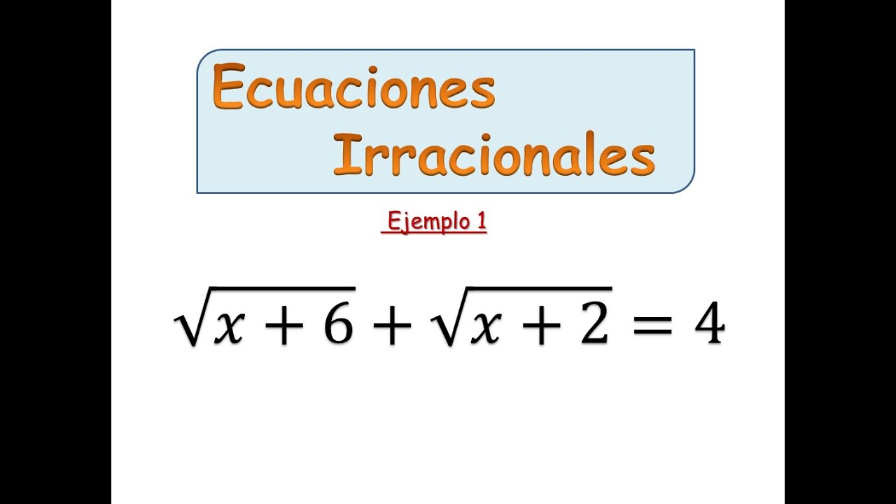 Como Resolver Ecuaciones Irracionales❓ | Ejemplo 1✏️➕➖| Explicación paso a paso❗❗✏️✖️➗| SUPER FACIL❗