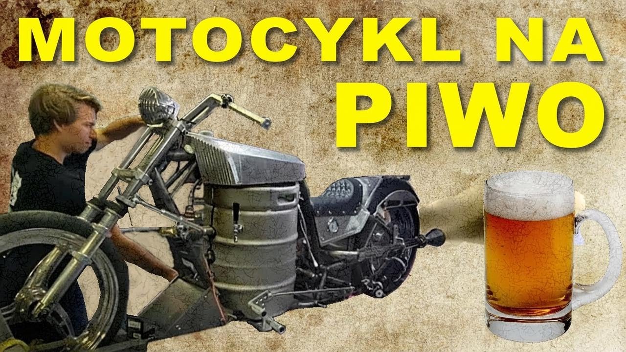Motocykl na piwo – szalony wynalazek Kaya Michelsona