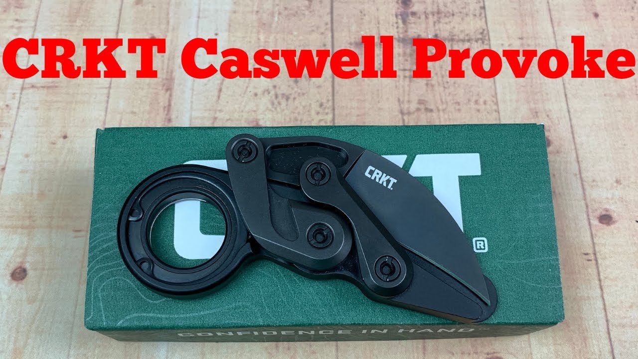 CRKT Caswell Provoke Kinematic Folding Karambit    It’s all kinds of crazy cool !!