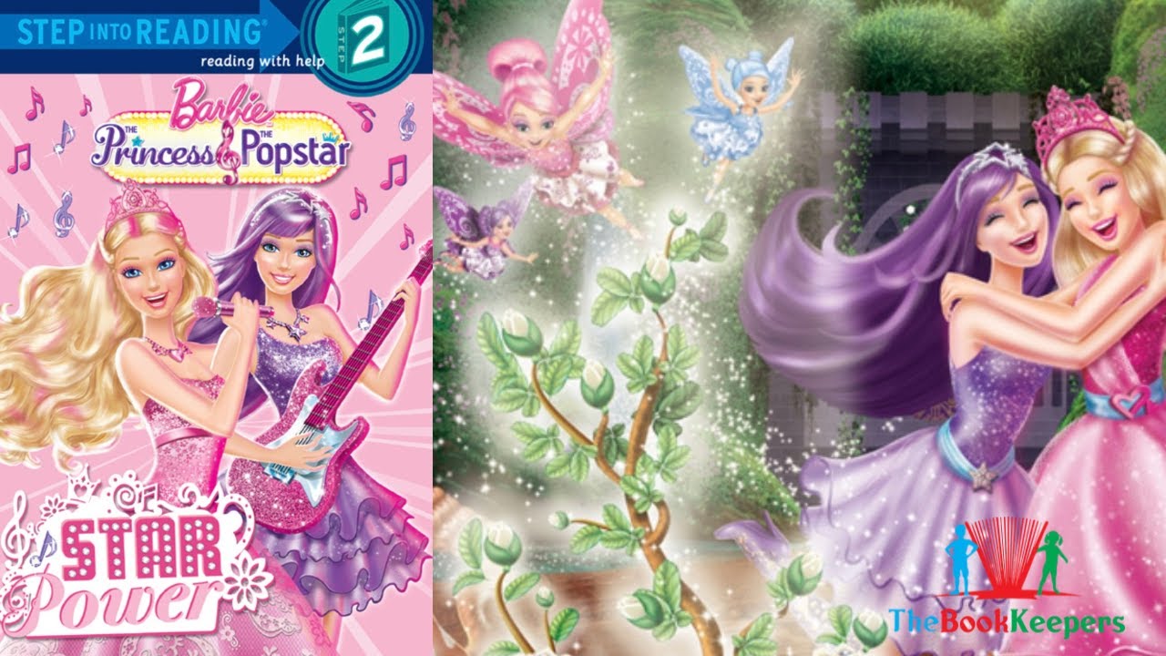 👩&zwj;🎤🎶🎤Kids Book Read Aloud: Barbie Princess & Popstar : Star Power