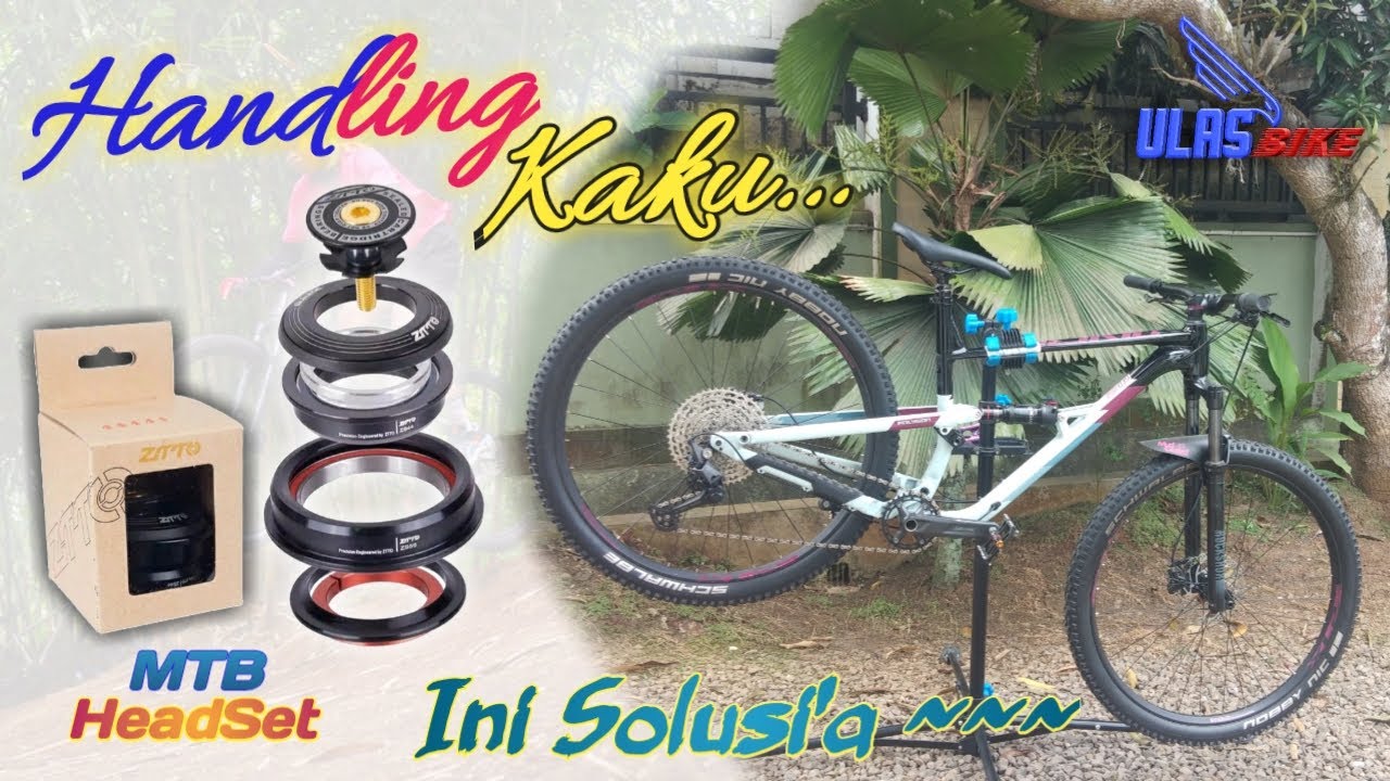 REKOMENDASI ZTTO Headset Sepeda MTB Polygon Siskiu D7 Anti Handling Kaku