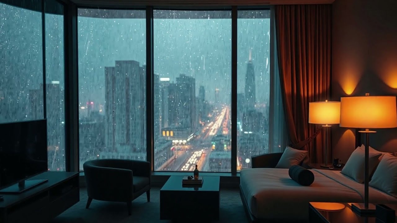 Fall Asleep Fast 😴 Deep Sleep Rain Sounds | Relaxing Rain Ambience for Insomnia, Study & Focus