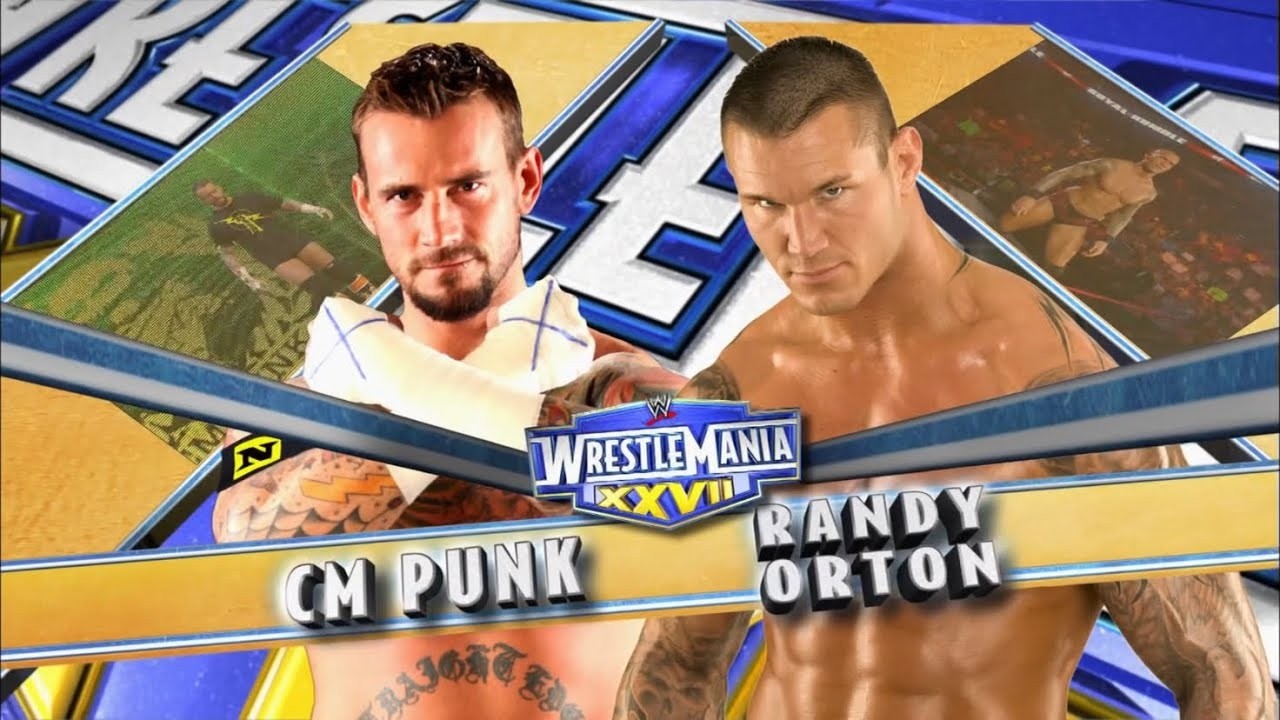 WWE2k26 CM Punk Showcase PT - CM Punk Vs Randy Orton - WrestleMania 27