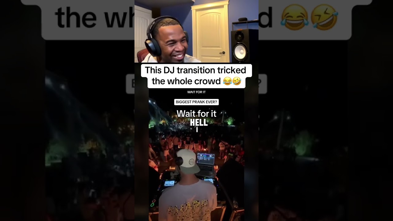 This DJ transition tricked the whole crowd  @:djtmak