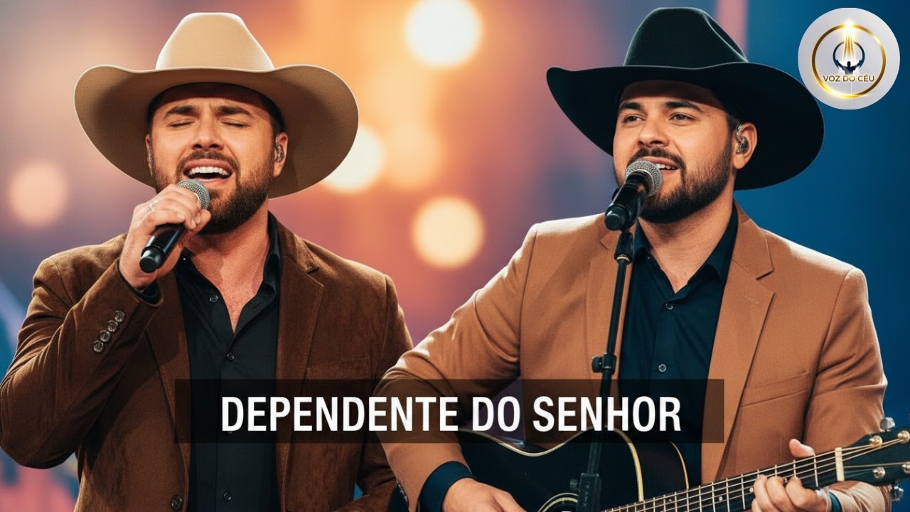 DEPENDENTE DO SENHOR - Sertanejo Gospel Esse Louvor Quebrou Meu Coração