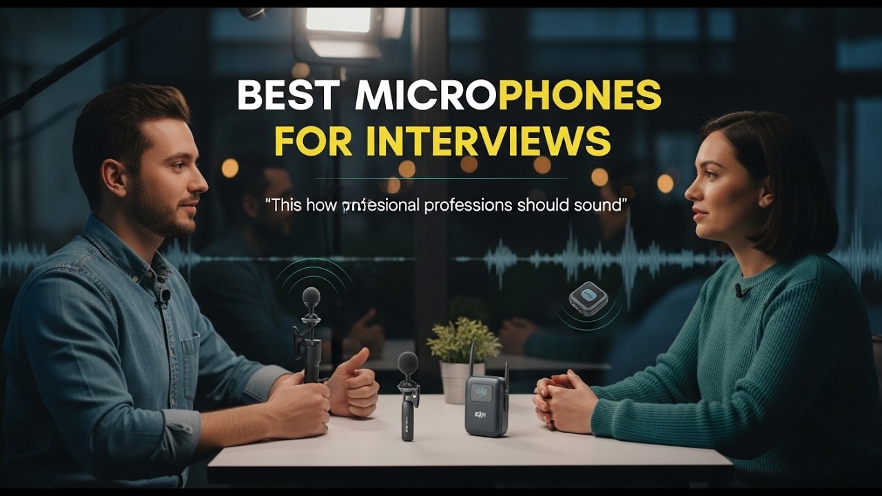 Top 5 Best Microphones for Interviews 2026 | Professional Interview Setup: The Only Mics You’ll Ever