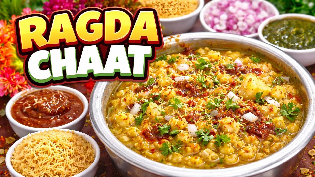 Ramazan Episode 6 ||  Indian  Street Food Ragda Chaat रमज़ान इफ्तारी रगड़ा चाट इस तरह बनाए ||