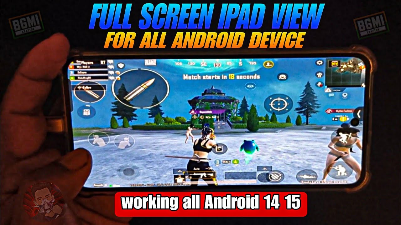 BGMI iPad View on All Android Devices || How to get iPad view in bgmi 