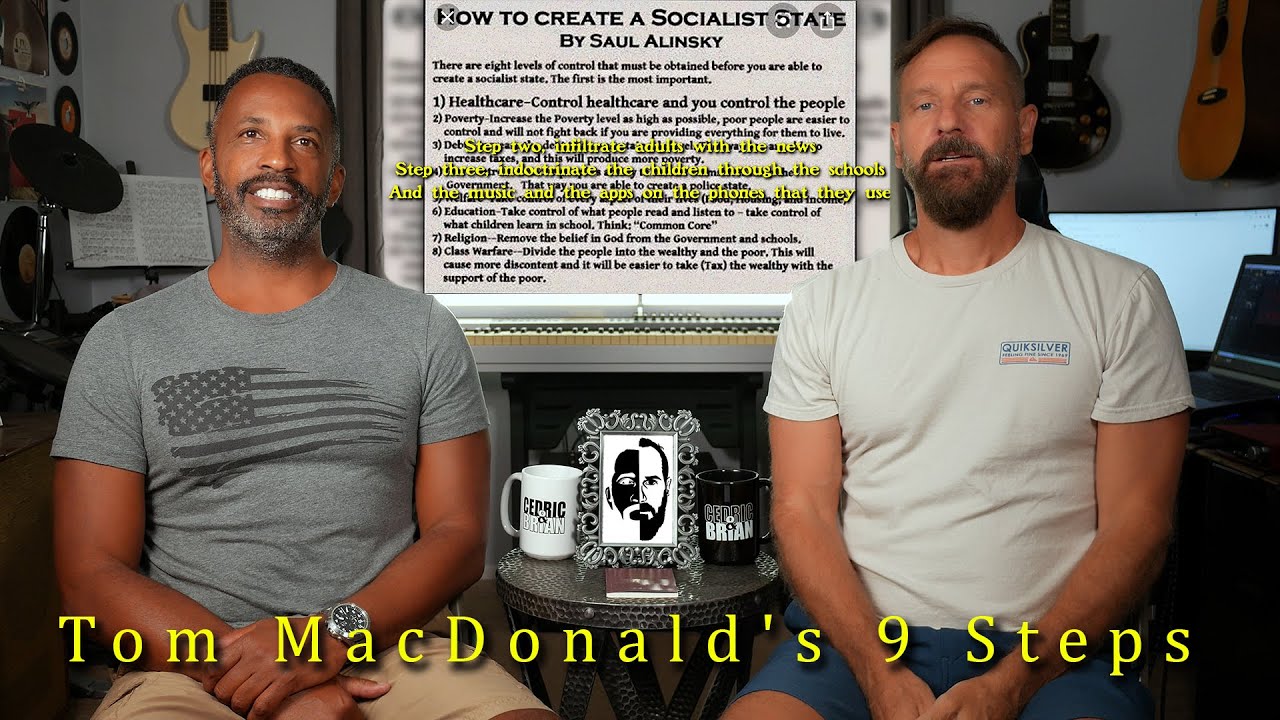 Tom MacDonald's 9 steps to Brainwashed