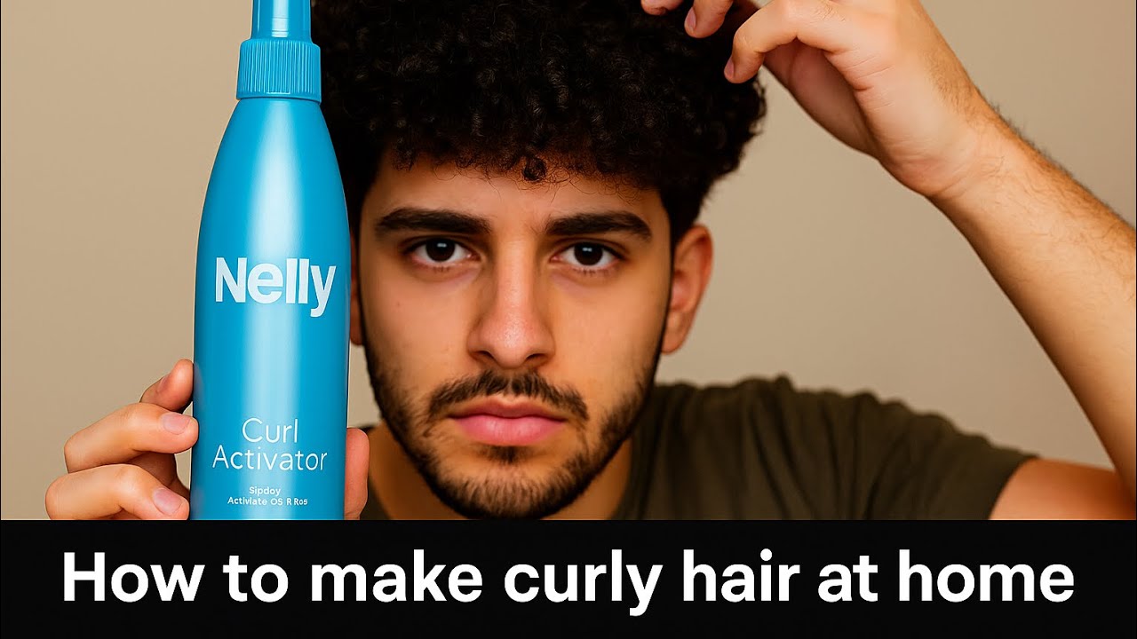 How to make curly hair at home