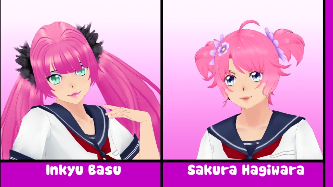 Yandere Simulator Characters similar personality with others