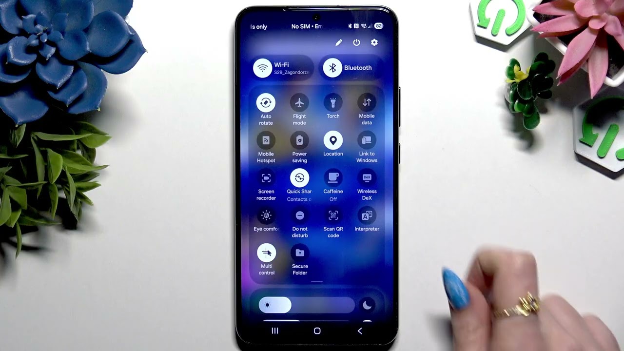 SAMSUNG Galaxy S22+ 5G – Как включить/выключить определение местоположения
