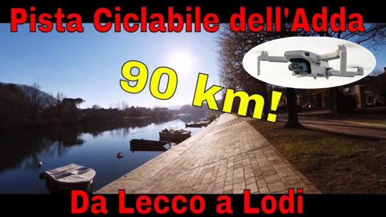 Pista ciclabile dell'Adda:  da Lecco  a Lodi