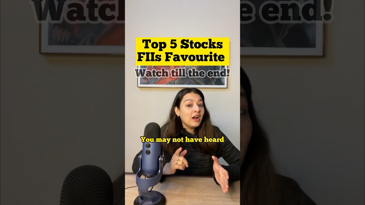 5 Stocks FIIs buying 💕 in 2024