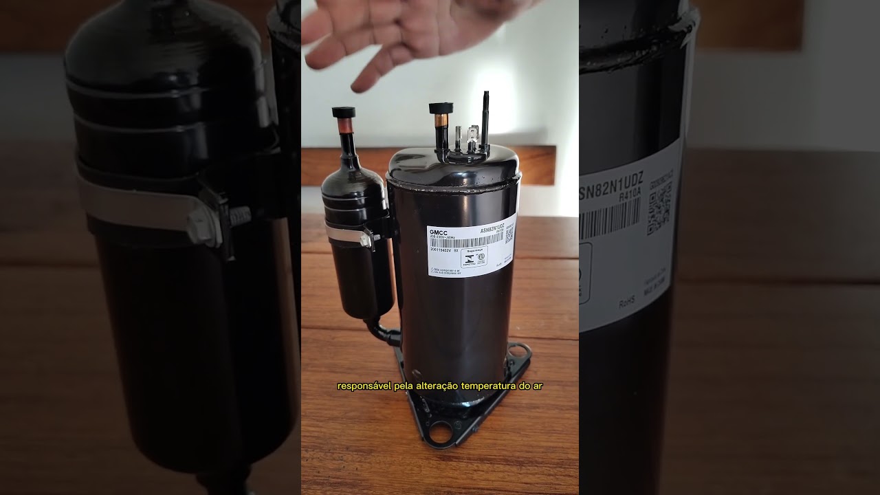 Compressor Ar Condicionado Rotativo 9000 Btus R410a W10601136 Split Janela Barril