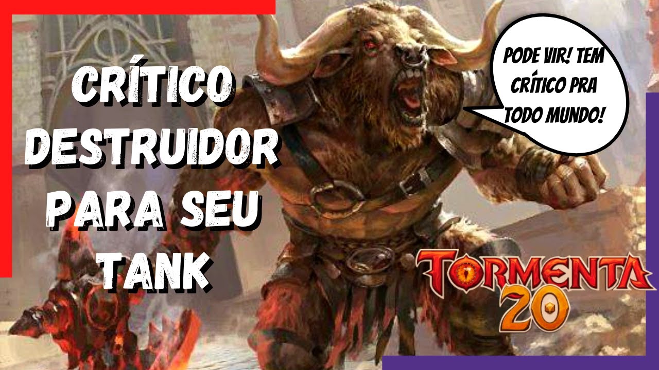 [COMBO] MAXIMIZE SEU DANO CR&Iacute;TICO EM TORMENTA20