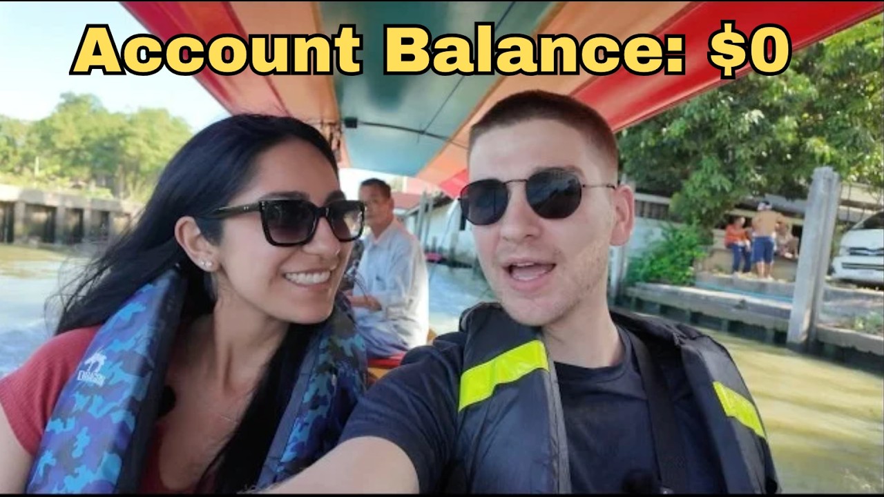 We blew our budget in Bangkoks floating market