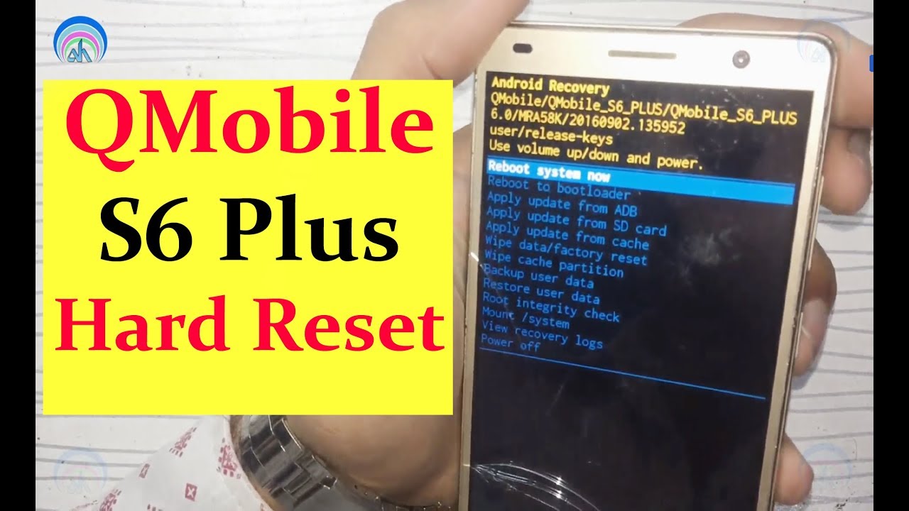 QMobile S6 Plus Hard Reset Password Unlock