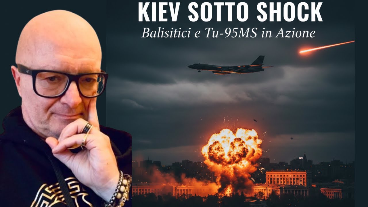 Allarme a Kiev: Tu-95MS e missili balistici colpiscono la città