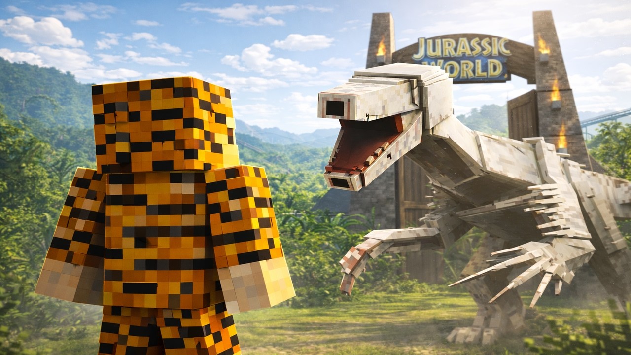 Warum du NIEMALS in diesen Jurassic Park gehen solltest! Minecraft Jurassic World