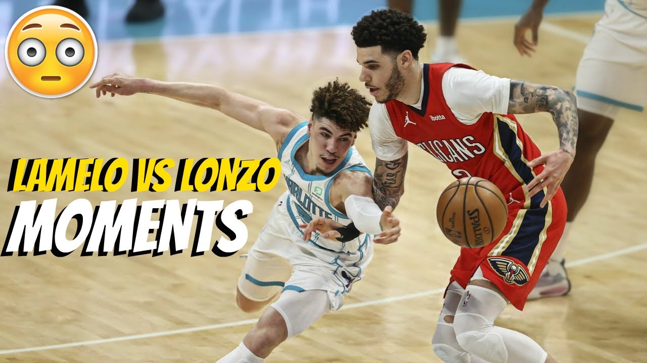 LaMelo Ball VS Lonzo Ball MOMENTS!