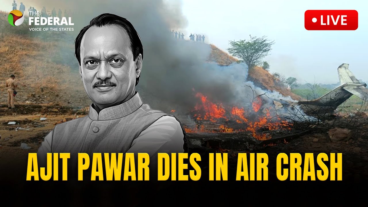 LIVE | Ajit Pawar killed in plane crash in Baramati | The Federal