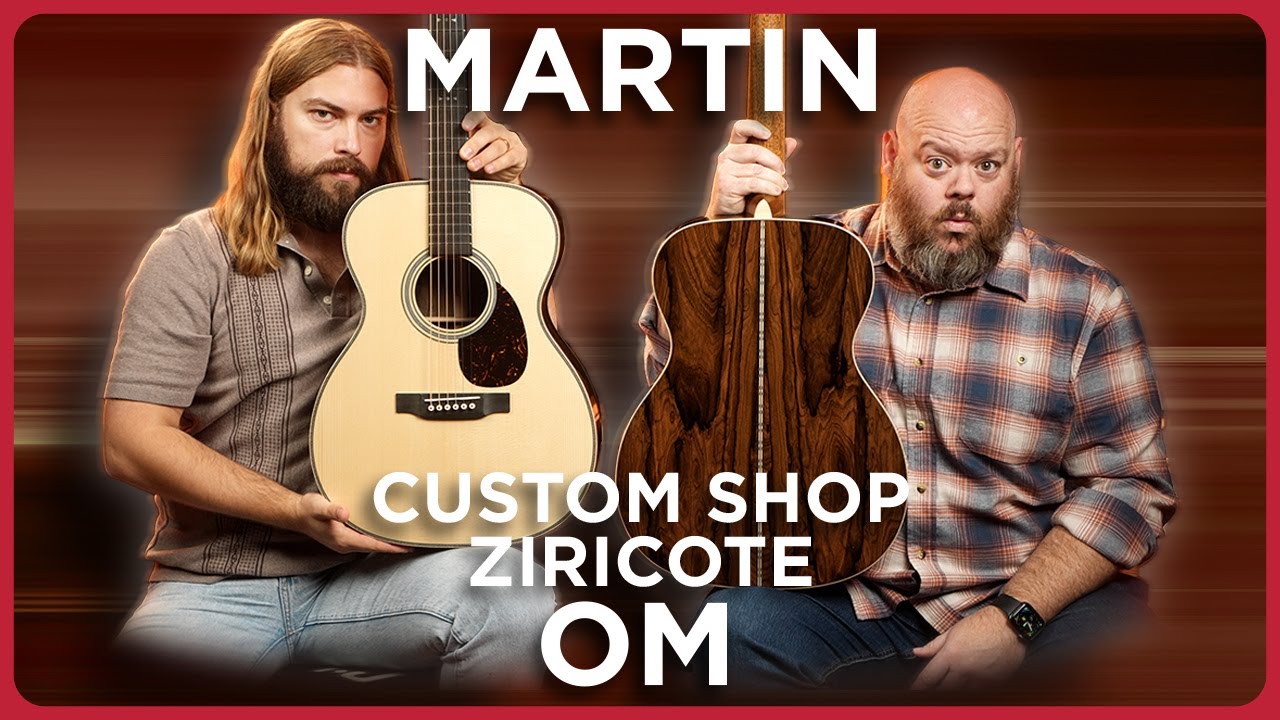 Невероятный Ziricote OM от Martin's Custom Shop | Наш последний уникальный кастом