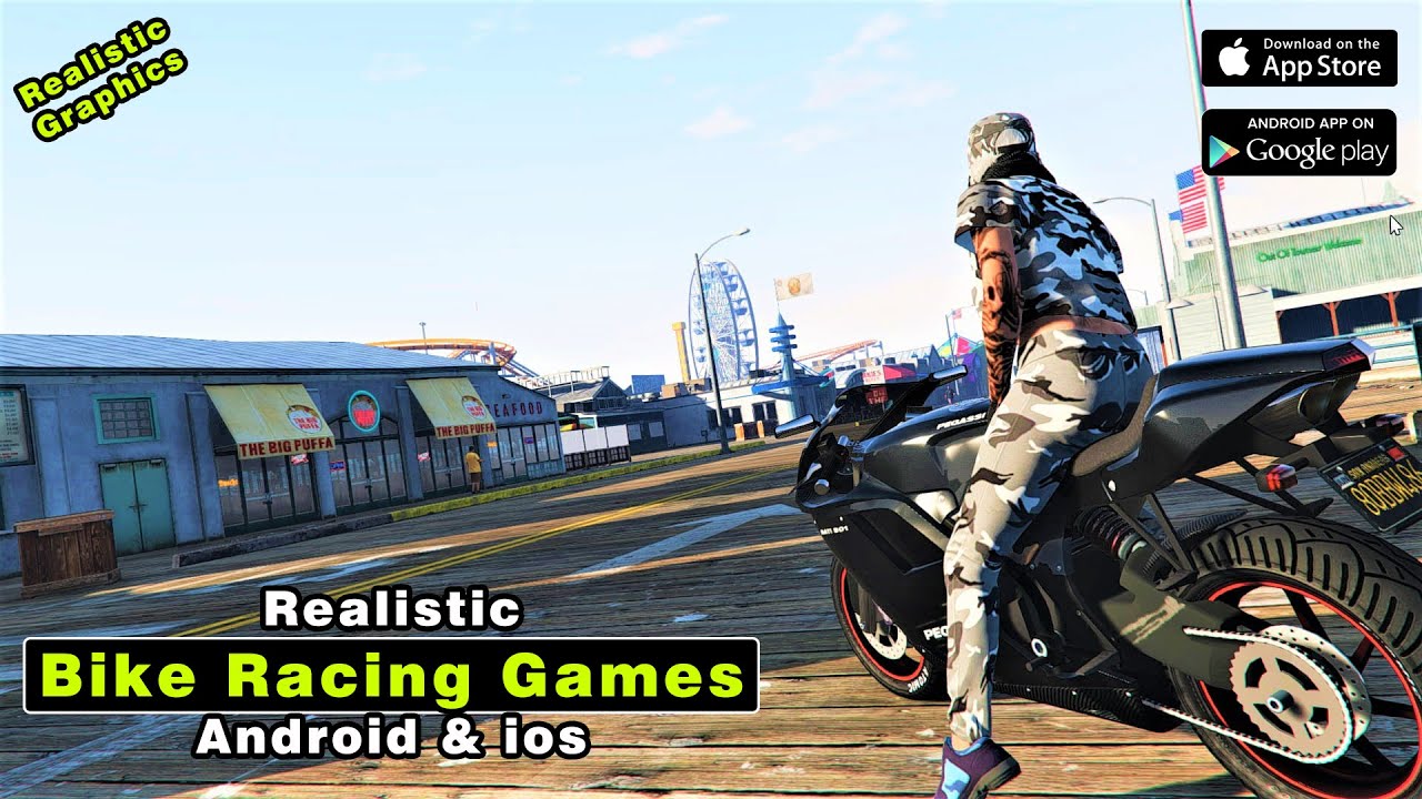 Top 5 Realistic Bike Racing Games For Android ios 2021 | Part 5